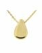 Collier symbole 'Goutte' en 14 carats or jaune